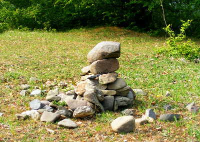 Kunst mit Steinen