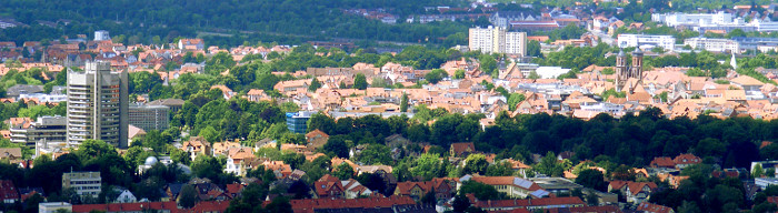 Bild - Göttingen fotografiert vom Bismarckturm Bild - Göttingen fotografiert vom Bismarckturm