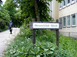 Bild - auf dem Wall in Göttingen Bild - auf dem Wall in Göttingen