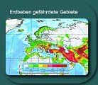 Erdbeben gefährdete Gebiete