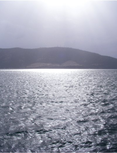 Igoumenitsa Lichtreflexe auf dem Meer