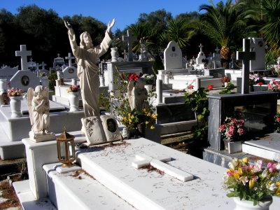 Friedhof in Plataria
