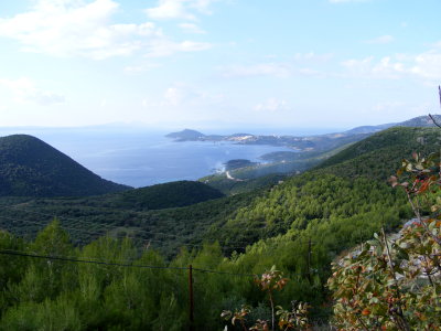 Die Küste Griechenlands