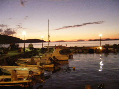 Igoumenitsa - Abendhimmel