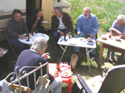 Grillfest bei Bertel