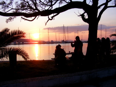 Abendhimmel in Plararia