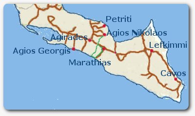 Wanderung nach Marathias