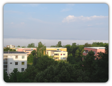 Nebel &uuml;ber dem Leinekanal